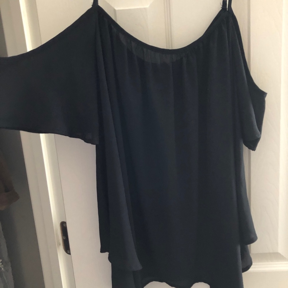 Black Off the Shoulder Top